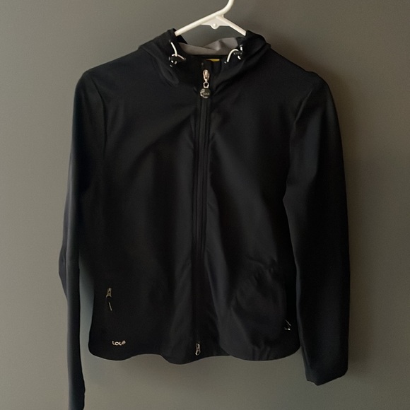 LOLE Jacket Lightweight with Hood sz 8 - Picture 3 of 16